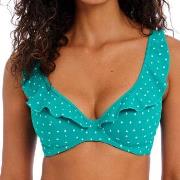 Freya Jewel Cove High Apex Bikini Top With J-Hook Turkis H 65 Dame