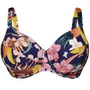 Rosa Faia Tropical Sunset Bikini Top Blå m blomster G 40 Dame