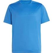 Calvin Klein Sport Logo Gym T-Shirt Blå polyester Small Herre