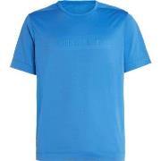 Calvin Klein Sport Logo Gym T-Shirt Blå polyester X-Large Herre