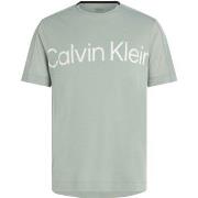 Calvin Klein Sport Pique Gym T-shirt Lysegrønn Small Herre