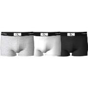 Calvin Klein 3P CK96 Cotton Trunks Svart/Hvit bomull Small Herre