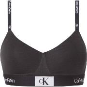 Calvin Klein BH CK96 String Bralette Svart bomull Small Dame