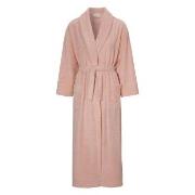 Damella Soft Velour Terry Robe Rosa XX-Large Dame