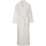 Damella Modal Terry Robe Hvit Small Dame