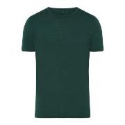 JBS of Denmark Wool T-shirt Grønn ull Medium Herre