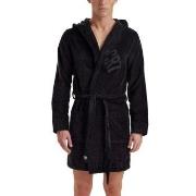 CR7 Cristiano Ronaldo Cotton Bathrobe Svart bomull Medium Herre