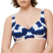 Triumph Summer Fizz W 01 Bikini Top Blå/Hvit polyamid F 42 Dame