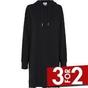 JBS of Denmark Bamboo Hoodie Dress Svart XX-Large Dame