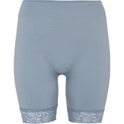 Decoy Long Shorts With Lace Blå S/M Dame