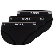 BOSS 3P Power Brief Svart bomull XX-Large Herre