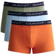 Gant 3P Cotton Trunks Oransje bomull Large Herre