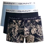 Gant 3P Tropical Leaves Printed Trunks Marine bomull XX-Large Herre