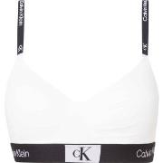 Calvin Klein BH CK96 String Bralette Hvit bomull Large Dame