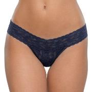 Hanky Panky Truser 3P Low Rise Thong Marine nylon One Size Dame