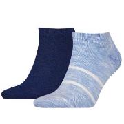 Tommy Hilfiger Strømper 2P Men Slub Sneaker Socks Marine/Blå Str 39/42...