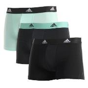 adidas 3P Active Flex Cotton Trunk Turkis bomull Small Herre