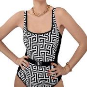 Anita Pure Graphics Swimsuit Svart/Hvit B 40 Dame