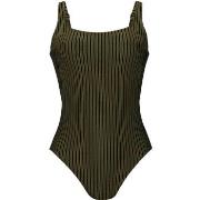 Rosa Faia Holiday Stripes Swimsuit Oliven polyamid F 44 Dame