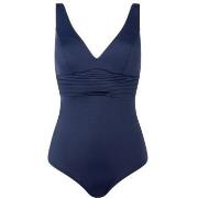 Femilet Arizona Plunge Swimsuit Mørkblå 38 Dame