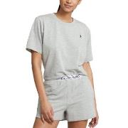 Polo Ralph Lauren Short Sleeve Shirt And Short Set Grå Large Dame
