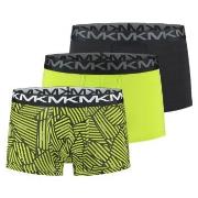 Michael Kors 3P Strecth Factor Boxer Brief Svart/Gul bomull XX-Large H...