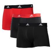 adidas 3P Active Flex Cotton Trunk Rød bomull XX-Large Herre