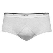 Jockey Cotton Y-front Brief Grå bomull Large Herre