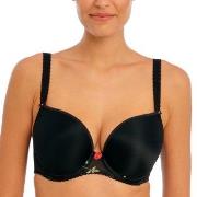 Freya BH Rose Blossom UW Moulded Plunge T-Shirt Bra Svart I 65 Dame