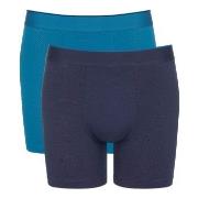 Sloggi 2P Men Ever Airy Short CP2 Marine/Blå bomull XX-Large Herre