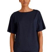 Calida DSW Balancing Short Sleeve Shirt Mørkblå modal Large Dame