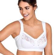 Miss Mary Lovely Lace Support Soft Bra BH Hvit H 100 Dame