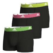 adidas 3P Active Flex Cotton Trunk Helsvart bomull XX-Large Herre