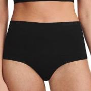 Chantelle Truser Smooth Comfort High Waisted Thong Svart Small Dame