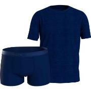 Tommy Hilfiger 2P Luxe Trunk And Tee Giftbox Marine X-Large Herre