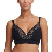 Chantelle BH Corsetry Wirefree Support T-Shirt Bra Svart D 80 Dame