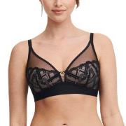Chantelle BH Corsetry Embroidery Wirefree Support Bra Svart B 75 Dame