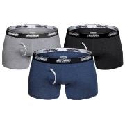 AussieBum Essential Bamboo Hipster Marine/Grå bomull Large Herre