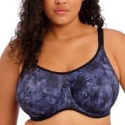 Elomi BH Energise Underwire Sport Support Bra Lilla Mønster F 95 Dame