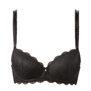 Trofe Julia Lace Padded Bra BH Svart polyamid E 70 Dame