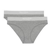 Marc O Polo Casual Brief Truser 2P Grå bomull Large Dame