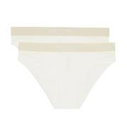 Marc O Polo Casual Brief Truser 2P Hvit bomull Large Dame