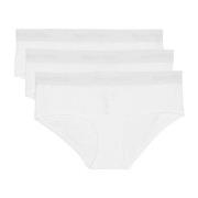 Marc O Polo Panty Truser 3P Hvit bomull Medium Dame