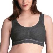 Anita BH Essentials Lace Bralette Mørkgrå  Medium Dame