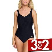 Damella 32212 Swimsuit Prothesis Pockets Svart 40 Dame