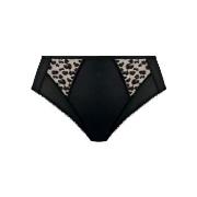 Elomi Truser Namrah High Leg Brief Svart polyamid Large Dame