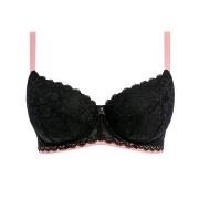 Freya BH Off Beat UW Padded Half Cup Bra Svart H 80 Dame