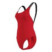 Calvin Klein Pure Swim One Piece Rød Medium Dame