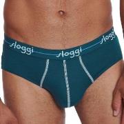Sloggi 2P For Men Start Midi Blå/Lysblå bomull Small Herre