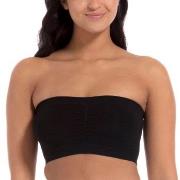 Magic BH Bamboo Bandeau Push Up Bra Svart Large Dame